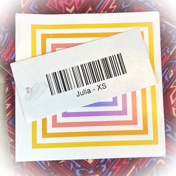 💕New with Tag Lularoe Julia Dress💕 - Picture 10 of 11